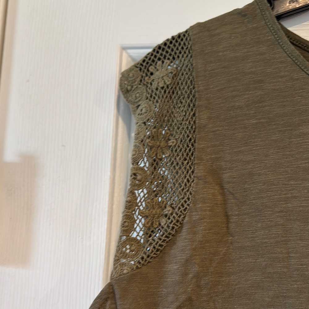 Ralph Lauren Olive Sleeveless Top - Picture 3 of 5